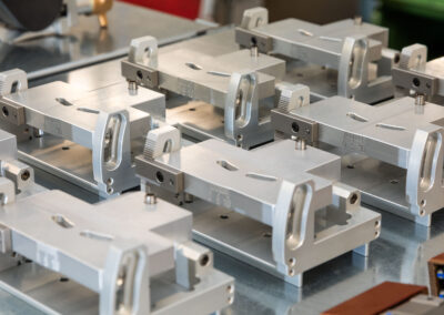 Attrezzature in alluminio lavorate CNC