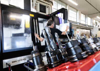 Magazzino utensili del centro di lavoro CNC