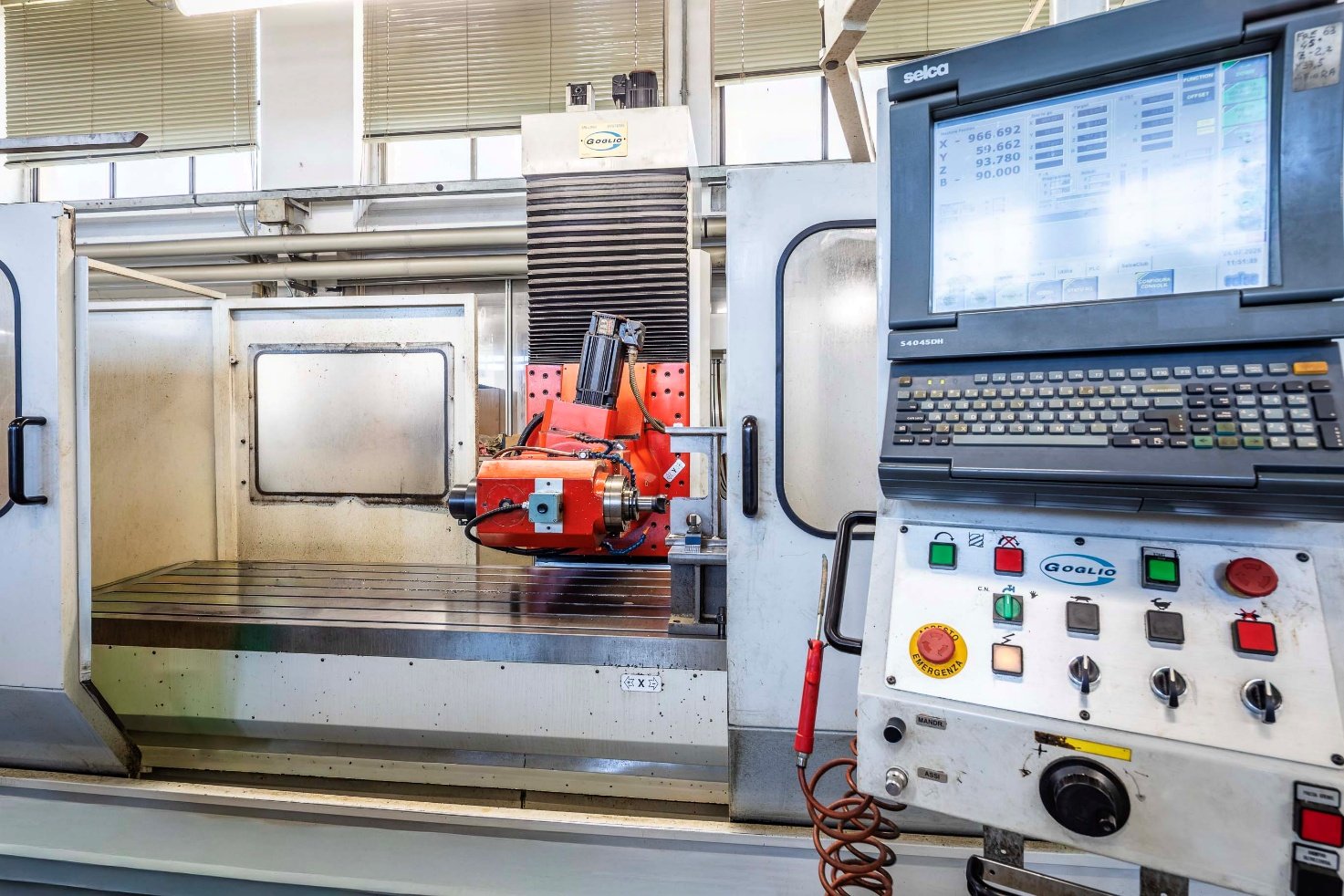 Fresatura CNC 3+2 assi