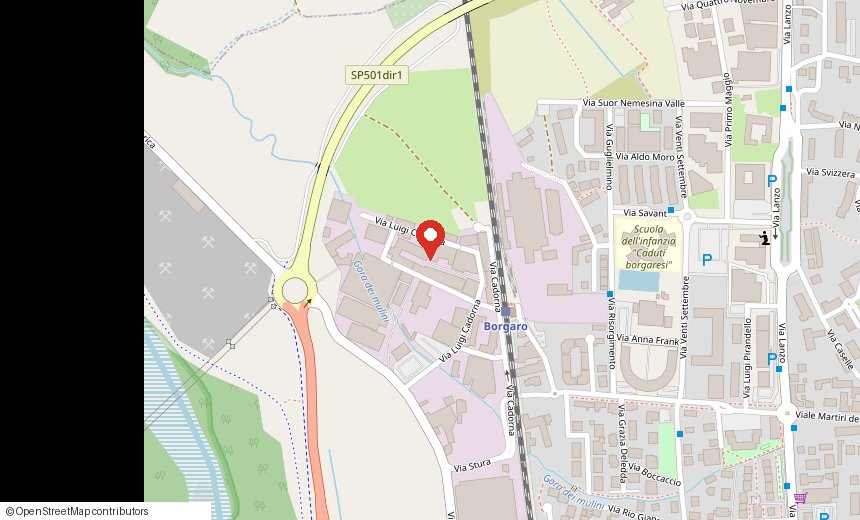 Mappa: G.D.R. S.r.l., Via Cadorna 11/D9, Borgaro Torinese - apri in Google Maps