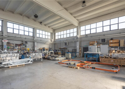 Interni dell'officina meccanica G.D.R.