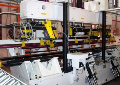 Linea transfer di lavorazione realizzata da G.D.R. S.r.l. - macchine speciali Borgaro Torinese