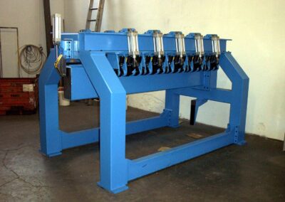 Telaio multi-stazione saldato e lavorato realizzata da G.D.R. S.r.l. - macchine speciali Borgaro Torinese