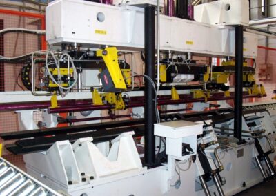 Linea transfer di lavorazione realizzata da G.D.R. S.r.l.