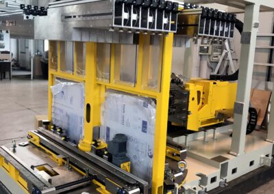 Stazione di carico automatica realizzata da G.D.R. S.r.l.