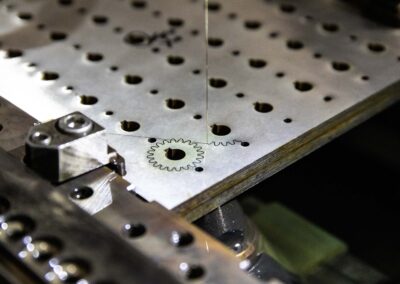 Taglio a filo di precisione: elettroerosione wire EDM di un ingranaggio